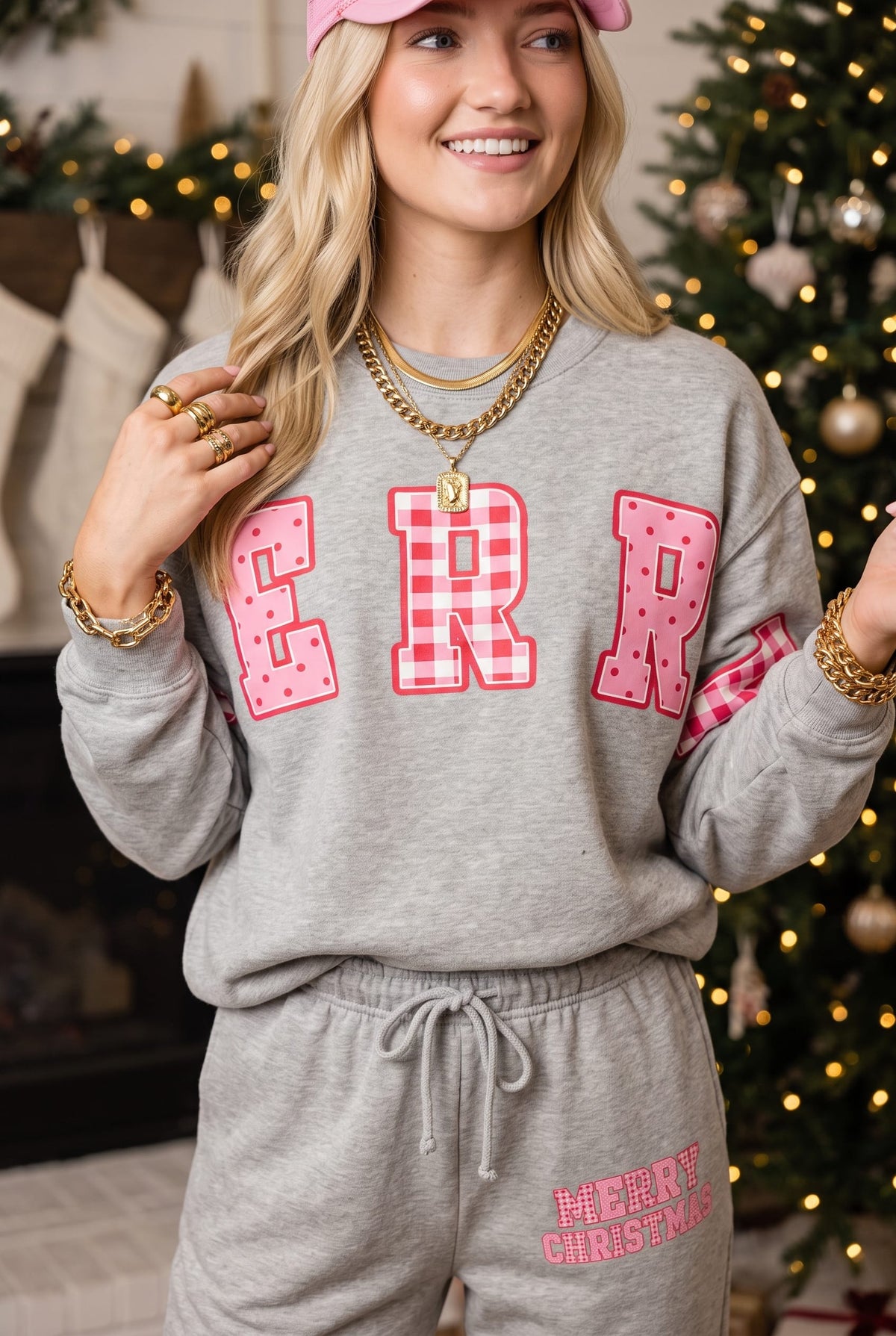 Merry Christmas Patch Sweatshirt by Southern Bliss Company