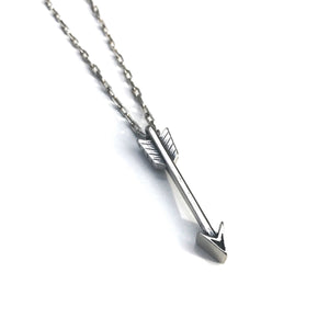 Arrow of Courage Necklace - Sterling Silver Christian necklace by Forged By Fire - additional view 7