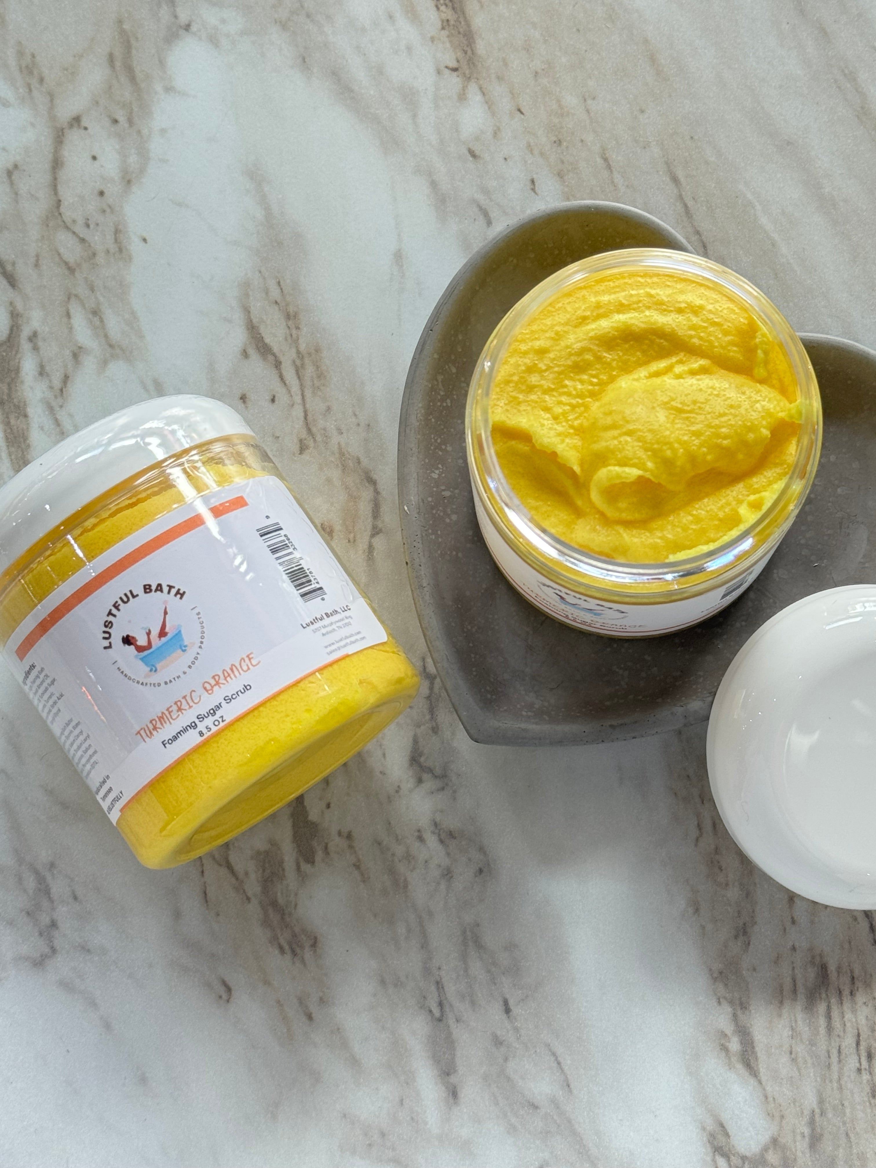 Foaming Sugar Scrub by Lustful Bath, LLC, Southern food gift main product photo