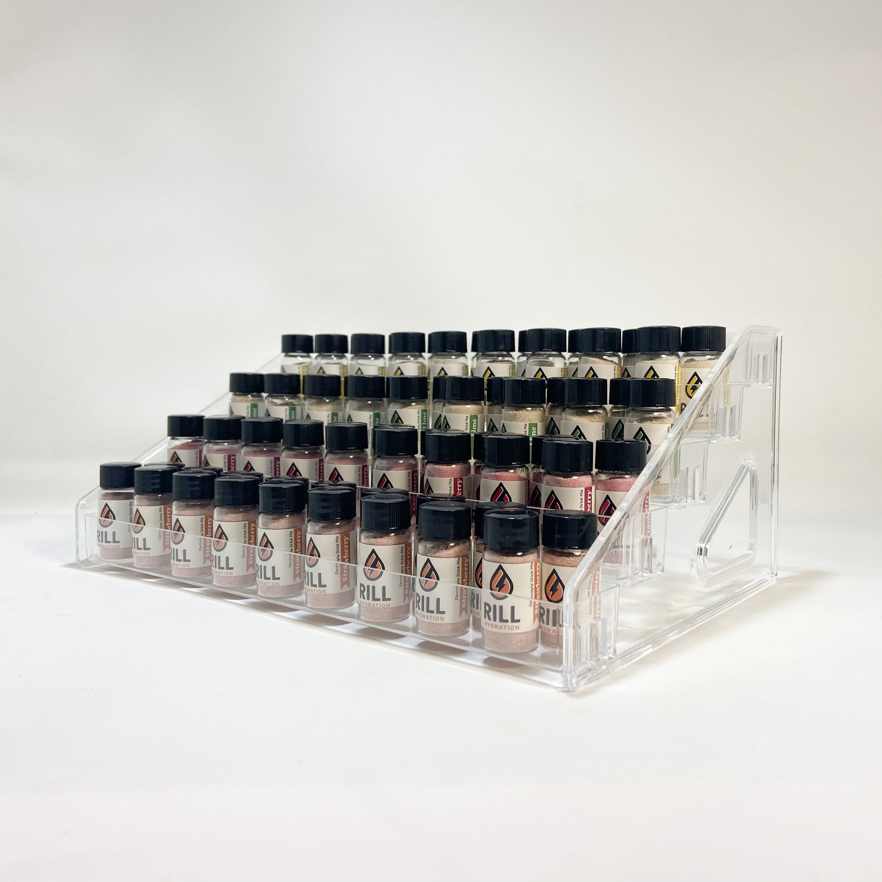 Rill Signature Display — 125 Single Serve Jars