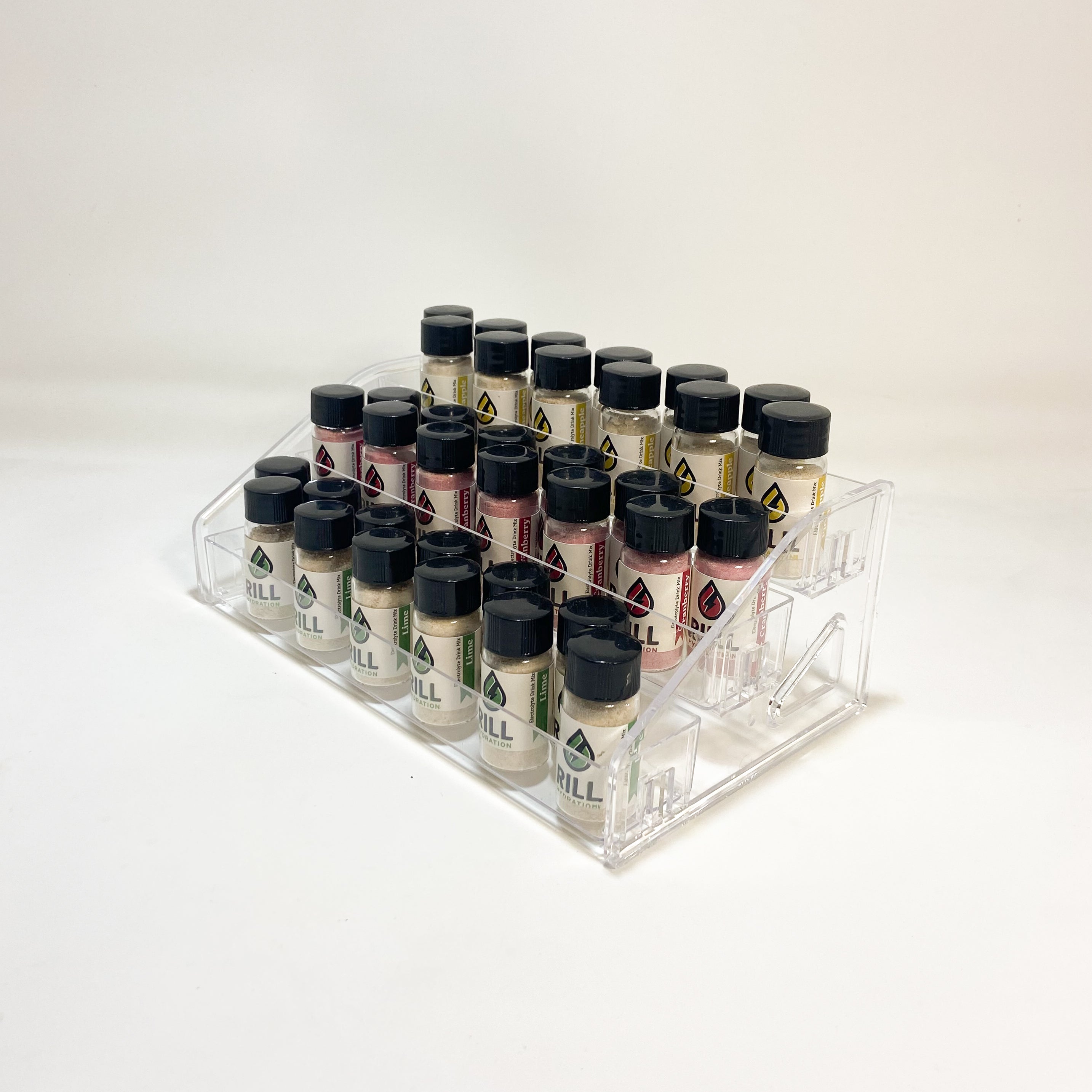 Rill Compact Display — 36 Single Serve Jars by Rill Hydration, Southern food gift detail photo 2