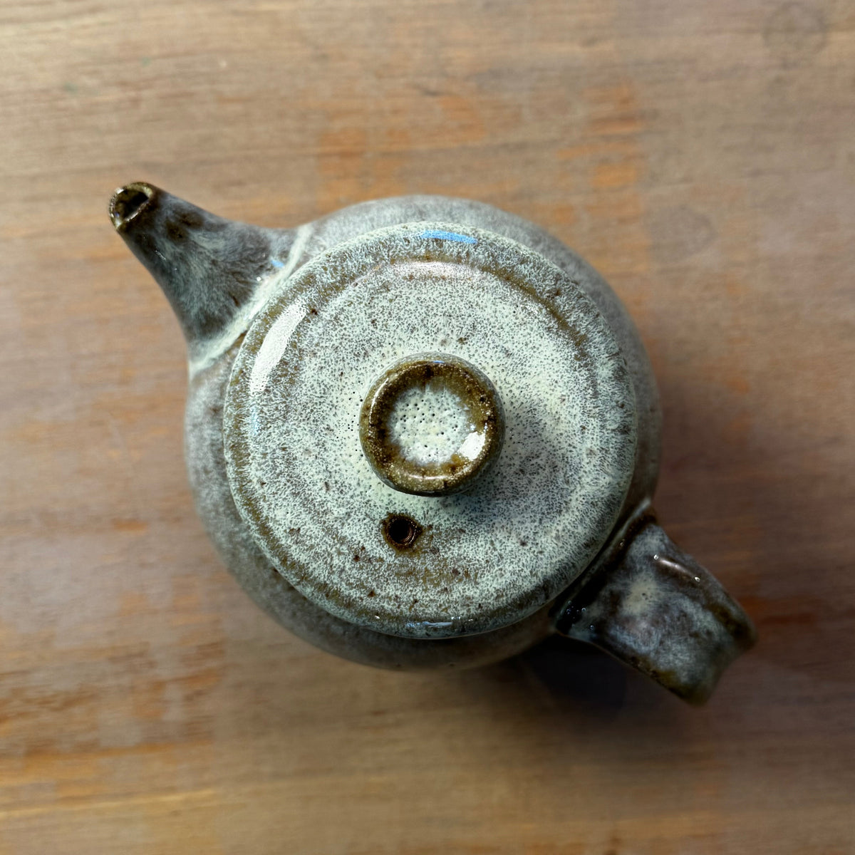 Handmade Yellow Rabbits Stoneware Teapot | Wheel-Thrown Ceramic Teapot by DonovanPottery, view 4