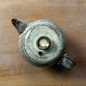 Handmade Yellow Rabbits Stoneware Teapot | Wheel-Thrown Ceramic Teapot by DonovanPottery, view 4