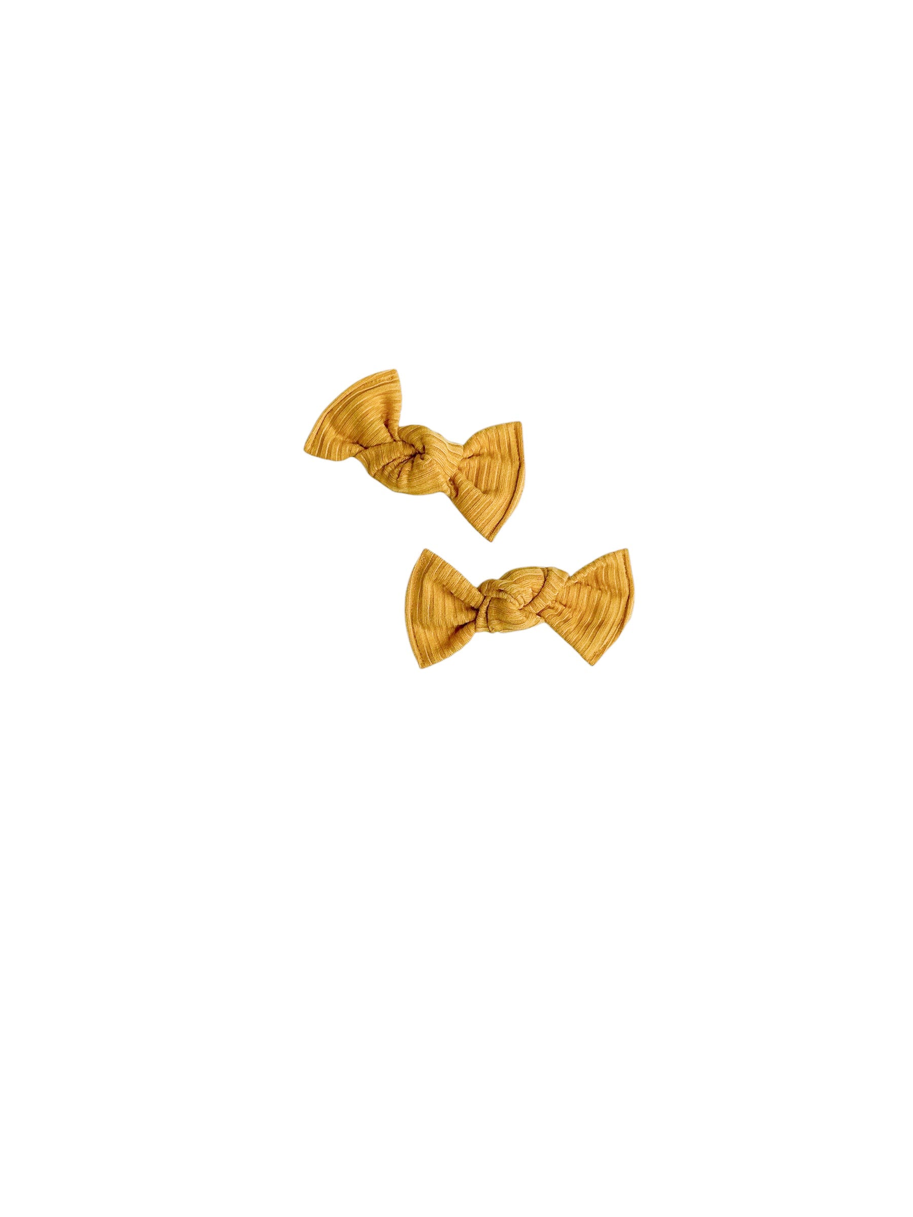 Honey Ribbed Knot Bow by Boosh Baby image 1