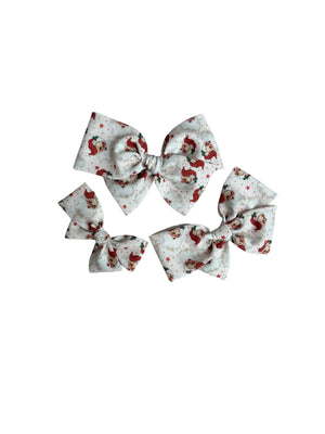 Vintage Santas Pinwheel Bow by Boosh Baby image 2