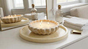 Fluted Candle Bowl
