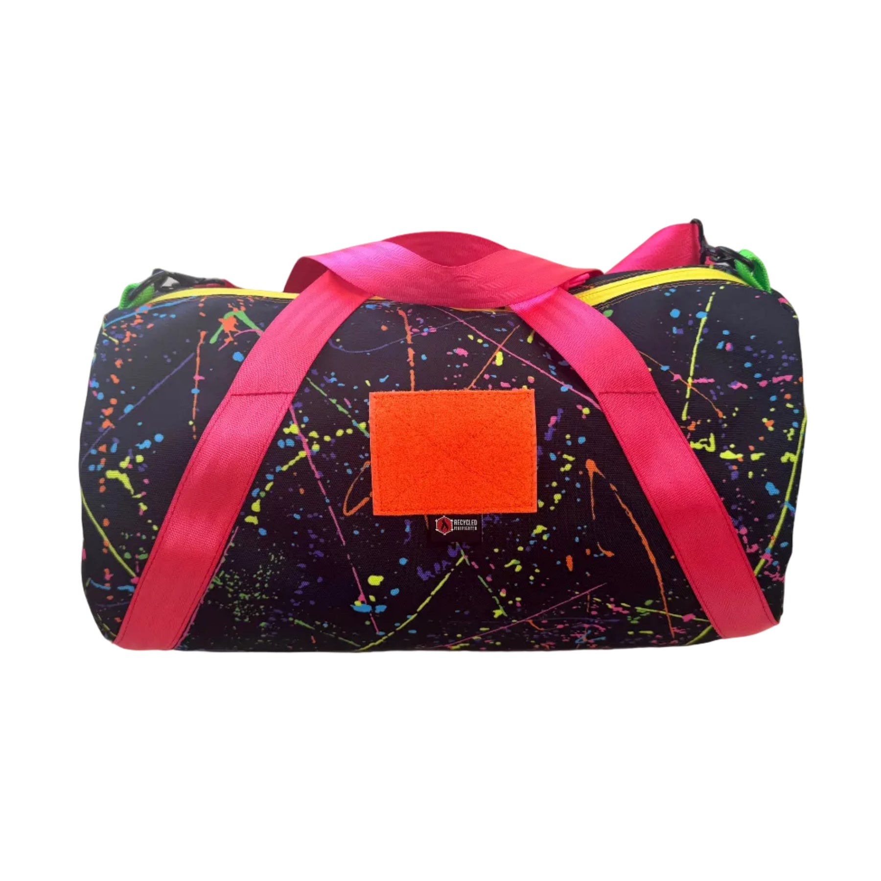 Barrel Duffle Bag 1000D by Recycled Firefighter, handmade leather goods detail photo 19
