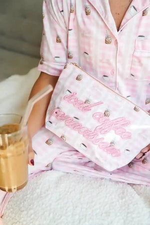 Iced Coffee Connoisseur - Clear Coat Bag KenzKustomz