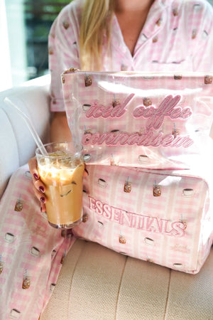 Iced Coffee Connoisseur - Clear Coat Bag KenzKustomz