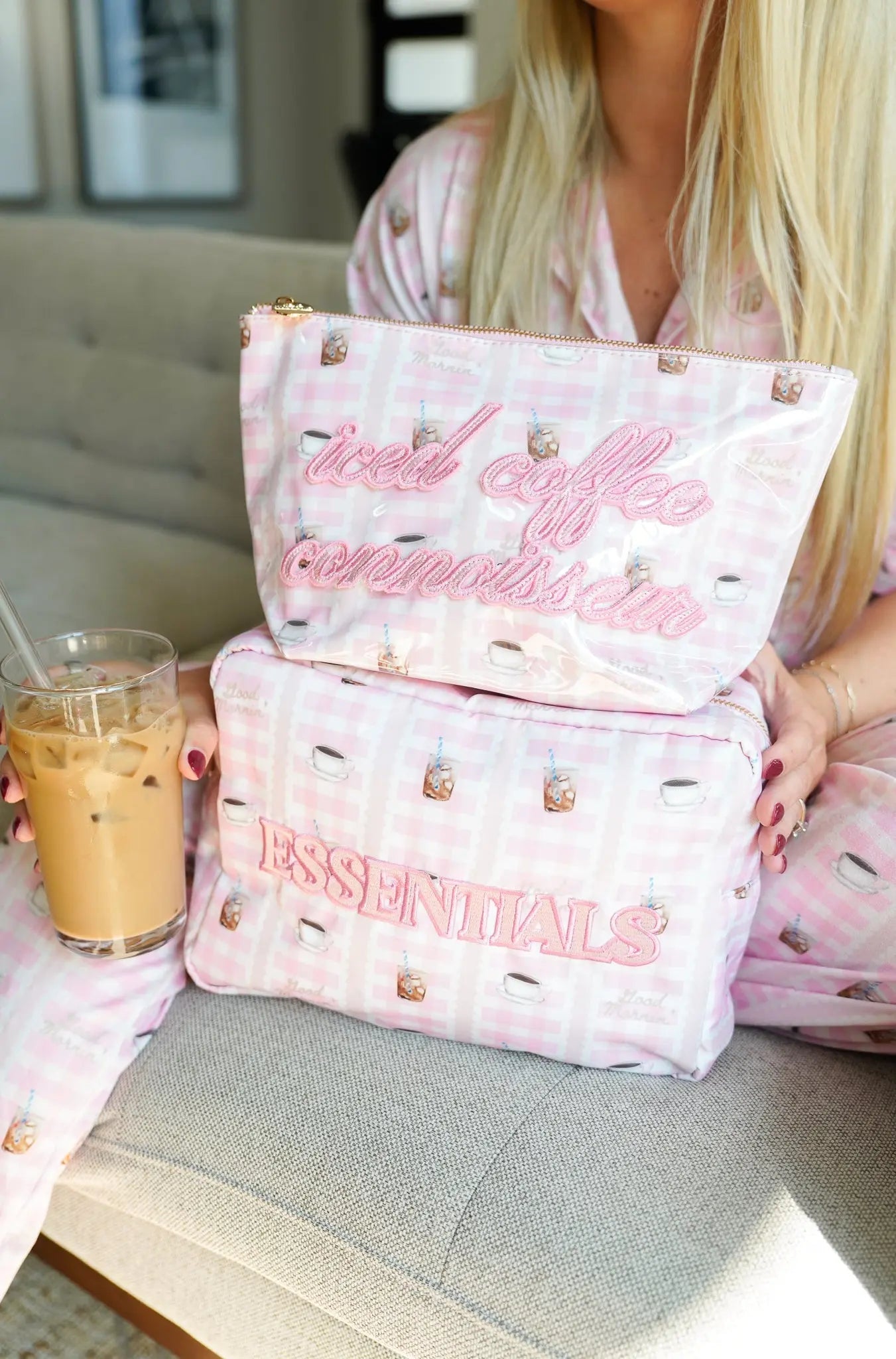 Iced Coffee Connoisseur - Clear Coat Bag KenzKustomz