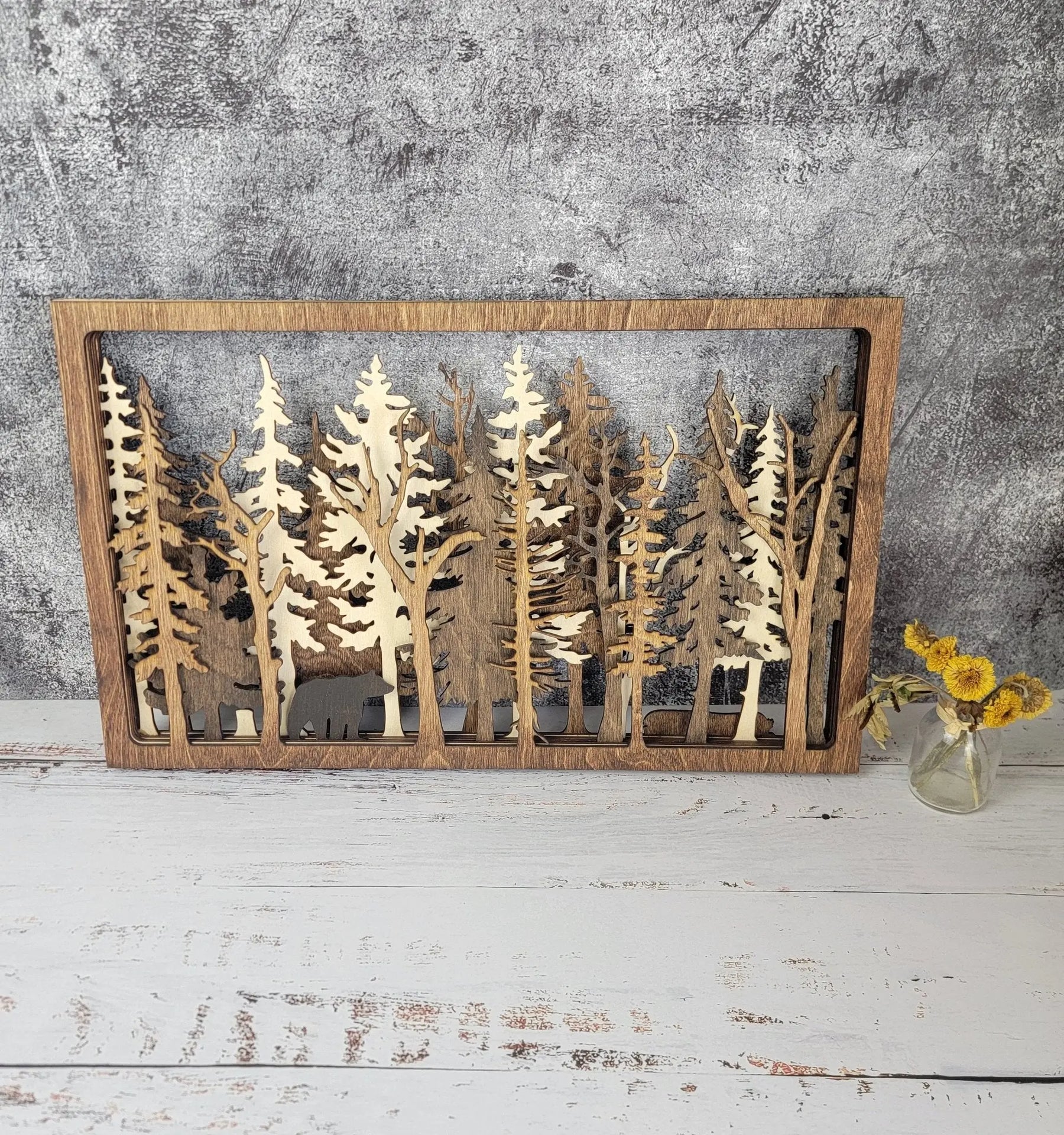 Into The Wild - 7 Layer Wall Art EverLee Creations
