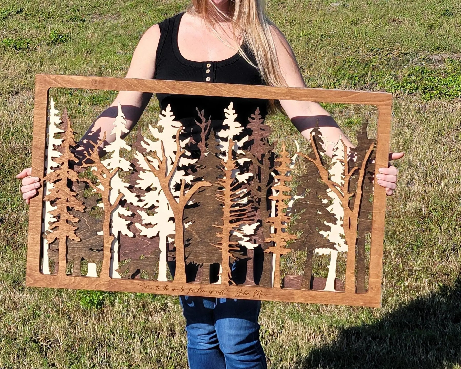Into The Wild - 7 Layer Wall Art EverLee Creations