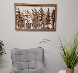 Into The Wild - 7 Layer Wall Art EverLee Creations
