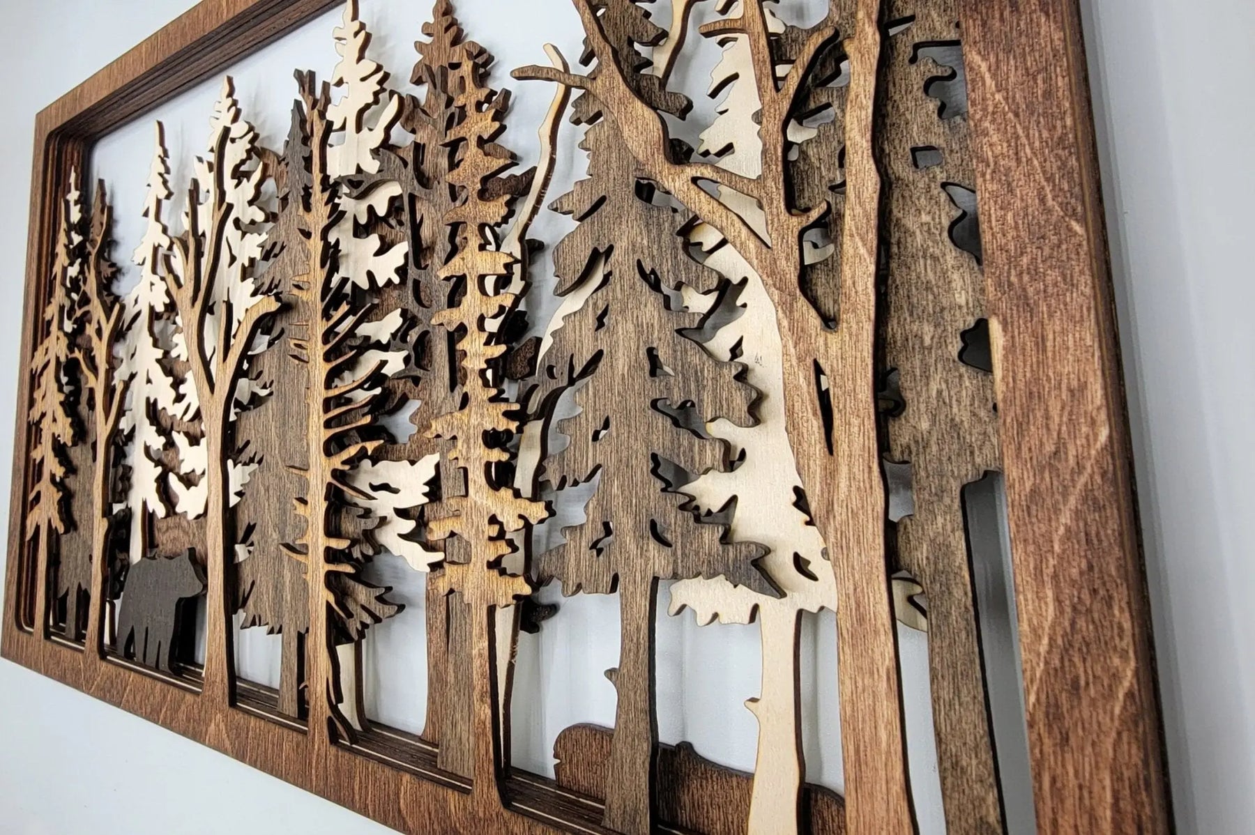 Into The Wild - 7 Layer Wall Art EverLee Creations