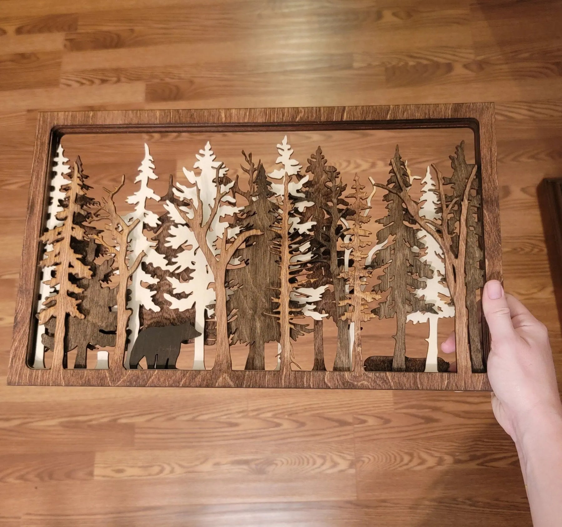 Into The Wild - 7 Layer Wall Art EverLee Creations