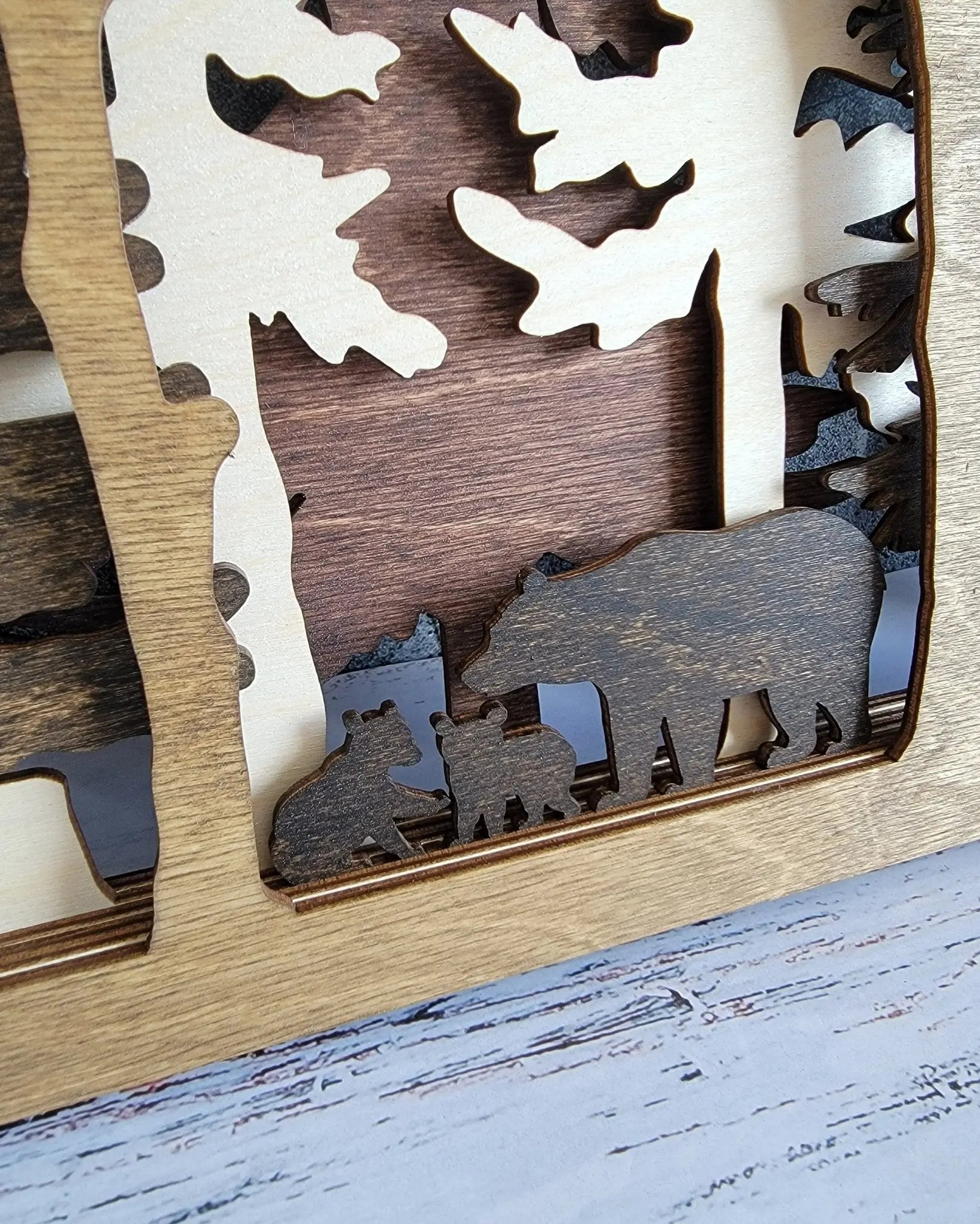 Into The Wild - 7 Layer Wall Art EverLee Creations