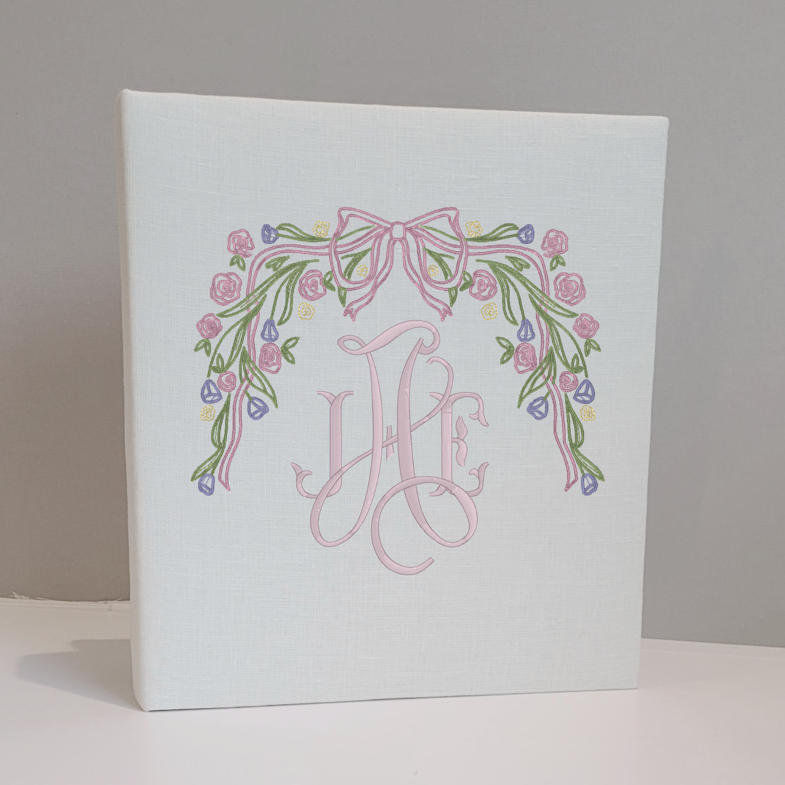 Baby Memory Book - Ivory Linen (w/ Accent) by AP Creations in Tuscaloosa, paper gift main product photo