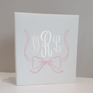 Baby Memory Book - Ivory Linen (w/ Accent) by AP Creations in Tuscaloosa, paper gift detail photo 5