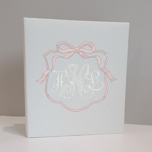 Baby Memory Book - Ivory Linen (w/ Accent) by AP Creations in Tuscaloosa, paper gift detail photo 9