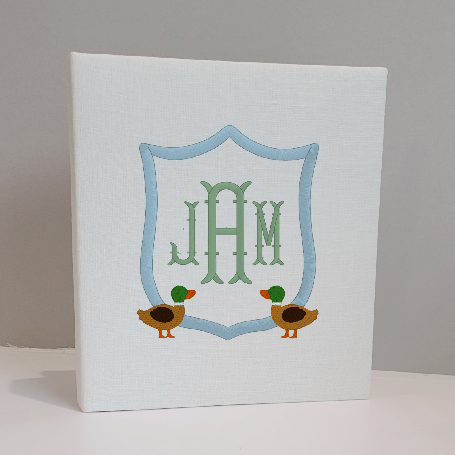 Baby Memory Book - Ivory Linen (w/ Accent) by AP Creations in Tuscaloosa, paper gift detail photo 10
