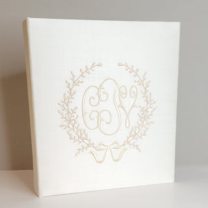 Baby Memory Book - Ivory Silk (w/ Accent) by AP Creations in Tuscaloosa, paper gift detail photo 3