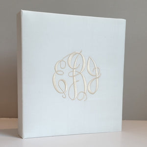Baby Memory Book - Ivory Silk (w/o Bow) by AP Creations in Tuscaloosa, paper gift detail photo 4