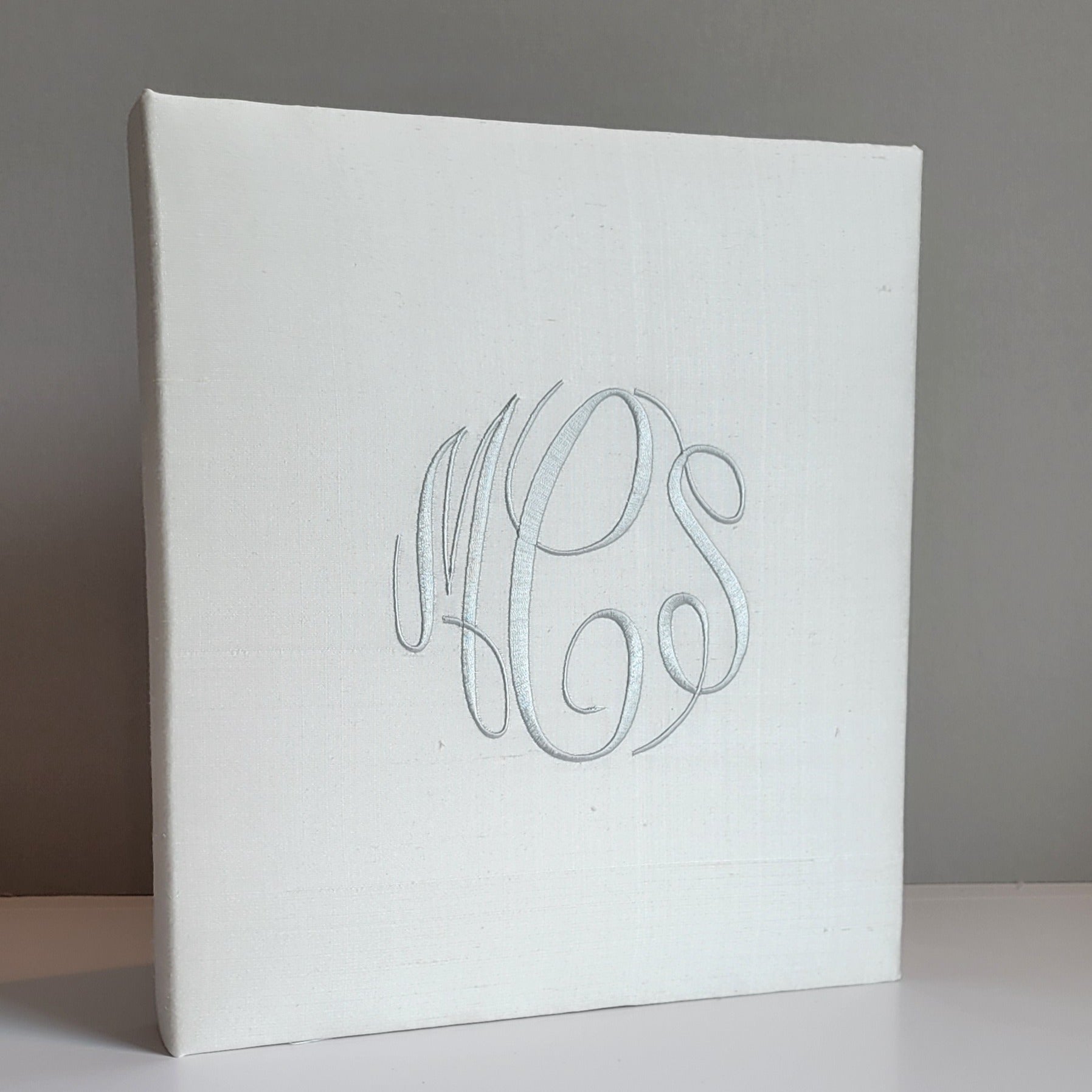 Baby Memory Book - Ivory Silk (w/o Bow) by AP Creations in Tuscaloosa, paper gift detail photo 2