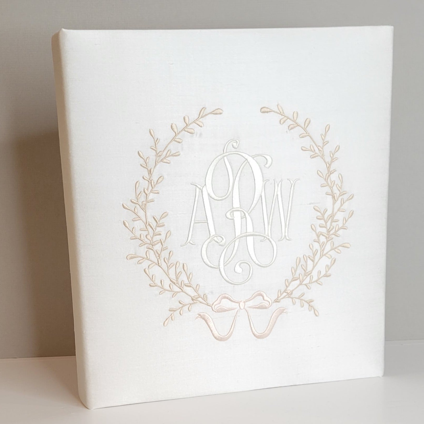 Baby Memory Book - Ivory Silk (w/ Accent) by AP Creations in Tuscaloosa, paper gift detail photo 2