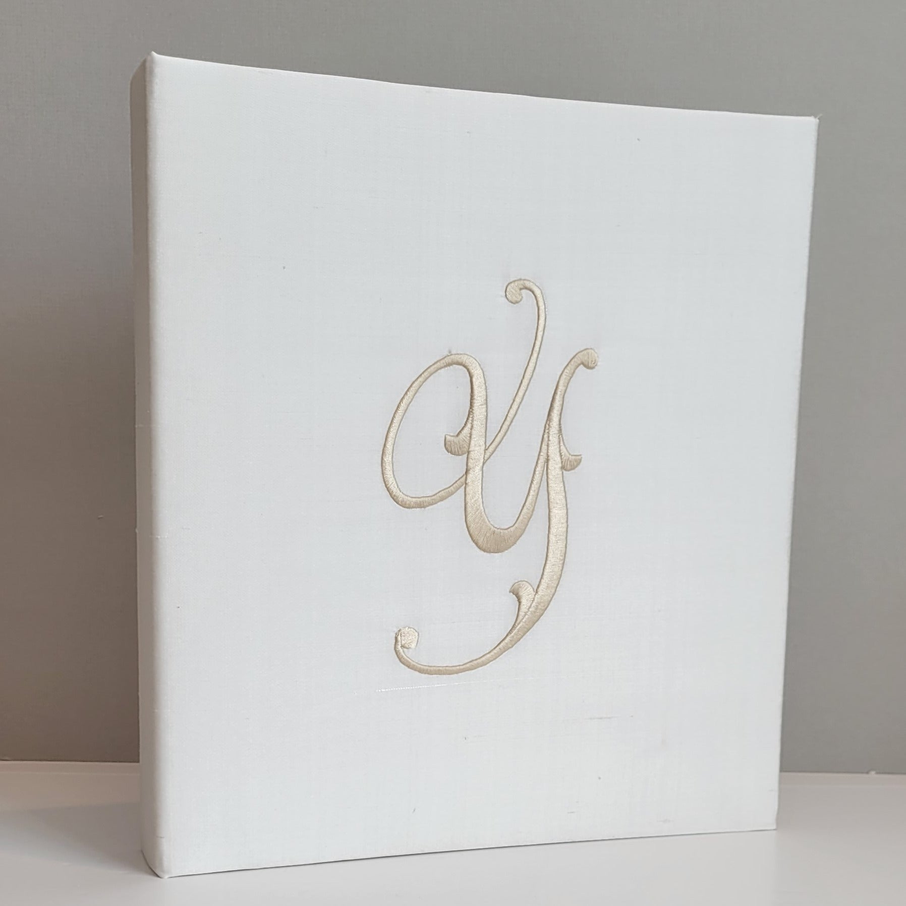 Baby Memory Book - Ivory Silk (w/o Bow) by AP Creations in Tuscaloosa, paper gift detail photo 7