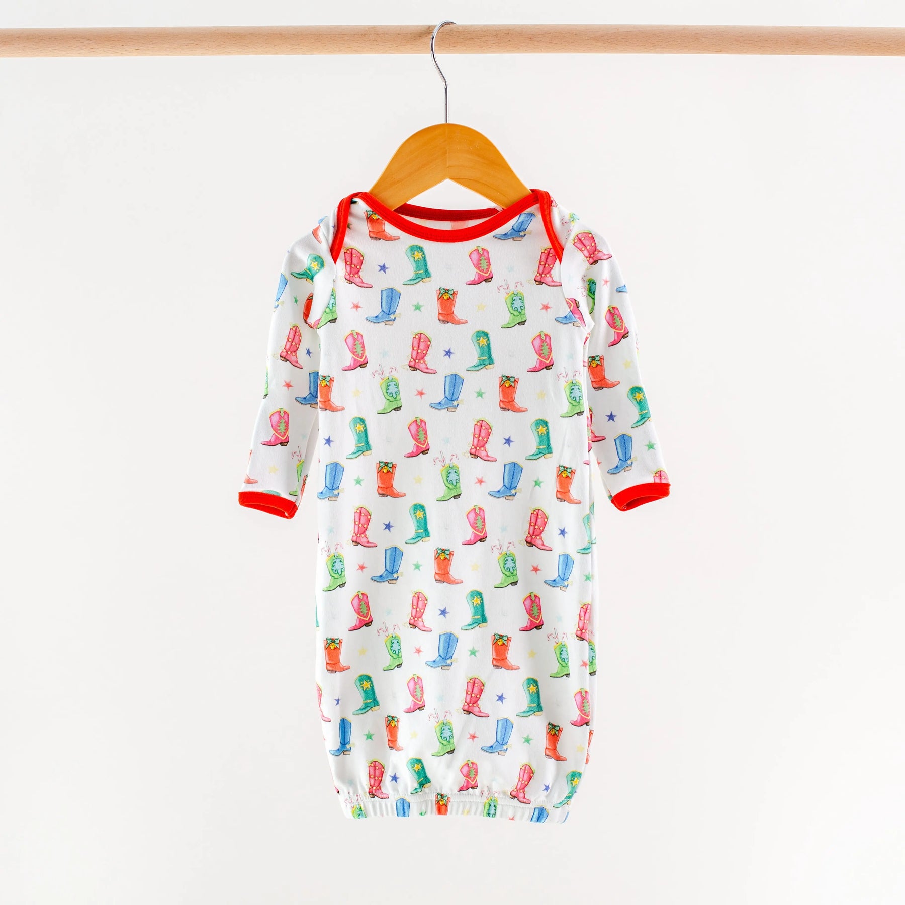 Jingle Boots Organic Cotton Kids Pajamas Nola Tawk