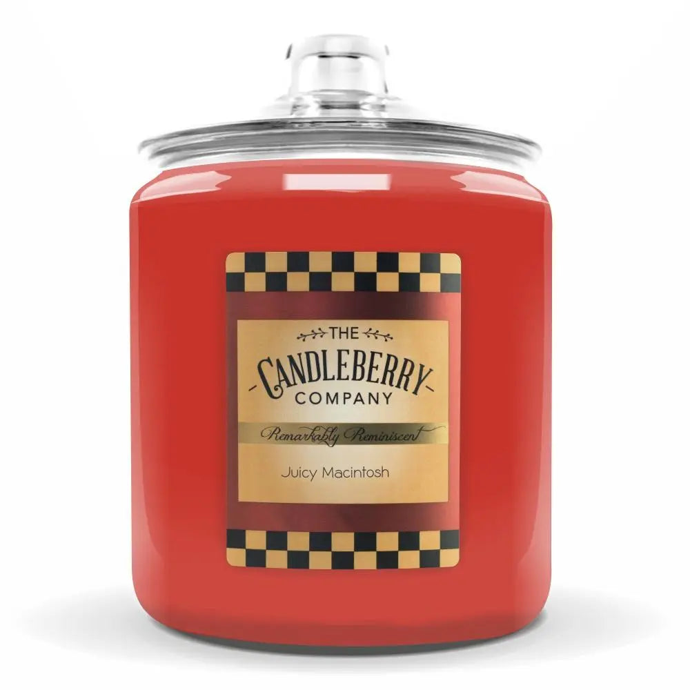Juicy Macintosh™, 4 - Wick, Cookie Jar Candle (Collective) The Candleberry® Candle Company