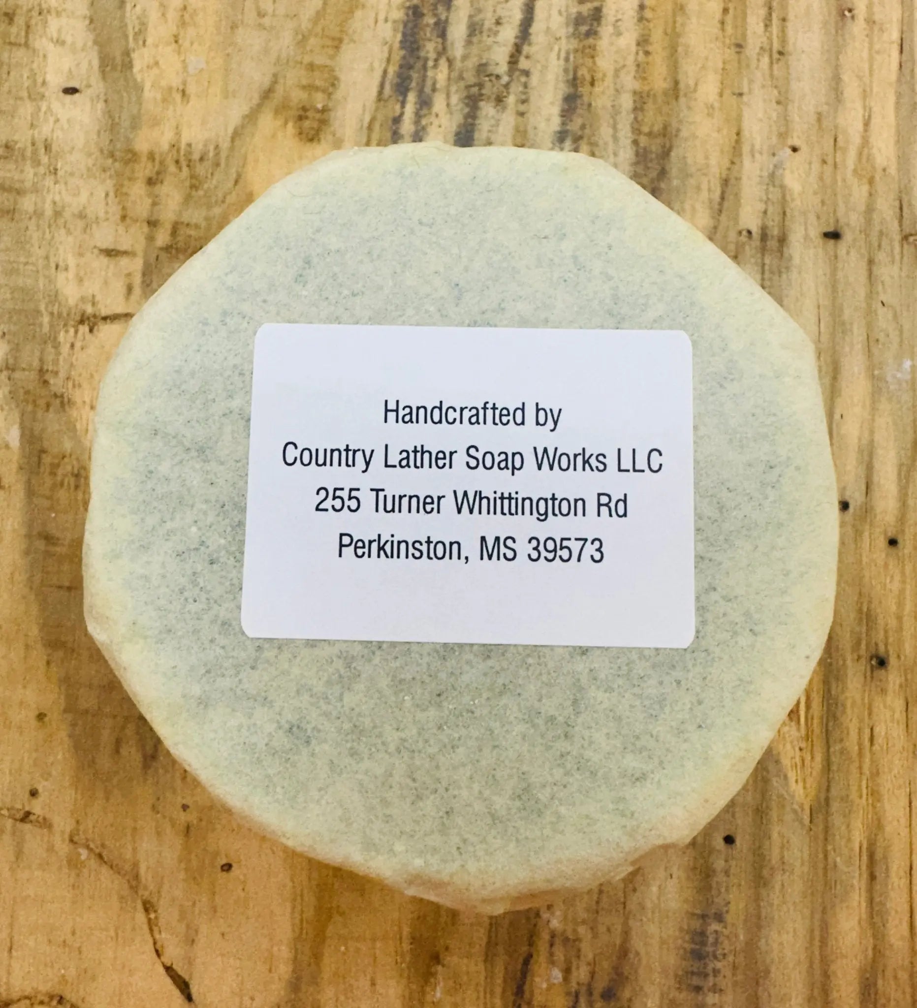 Juniper Berry Solid Dish Soap Set by Country Lather Soap Works, natural skincare detail photo 2