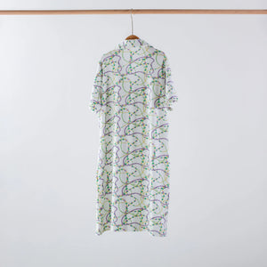 Just Here for the Beads Women's Organic Cotton Mardi Gras Pajamas Nola Tawk