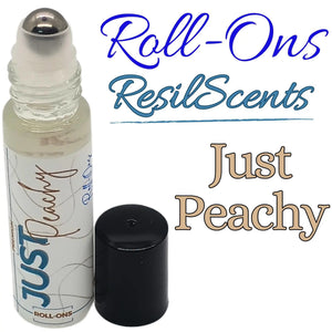 Just Peachy Roll-On Oil – Sweet & Fruity Aroma | A Perfect Spring Gift ResilScents
