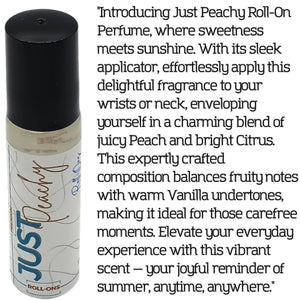 Just Peachy Roll-On Oil – Sweet & Fruity Aroma | A Perfect Spring Gift ResilScents