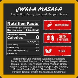Jwala Masala - Extra Hot Curry Mustard (9oz)