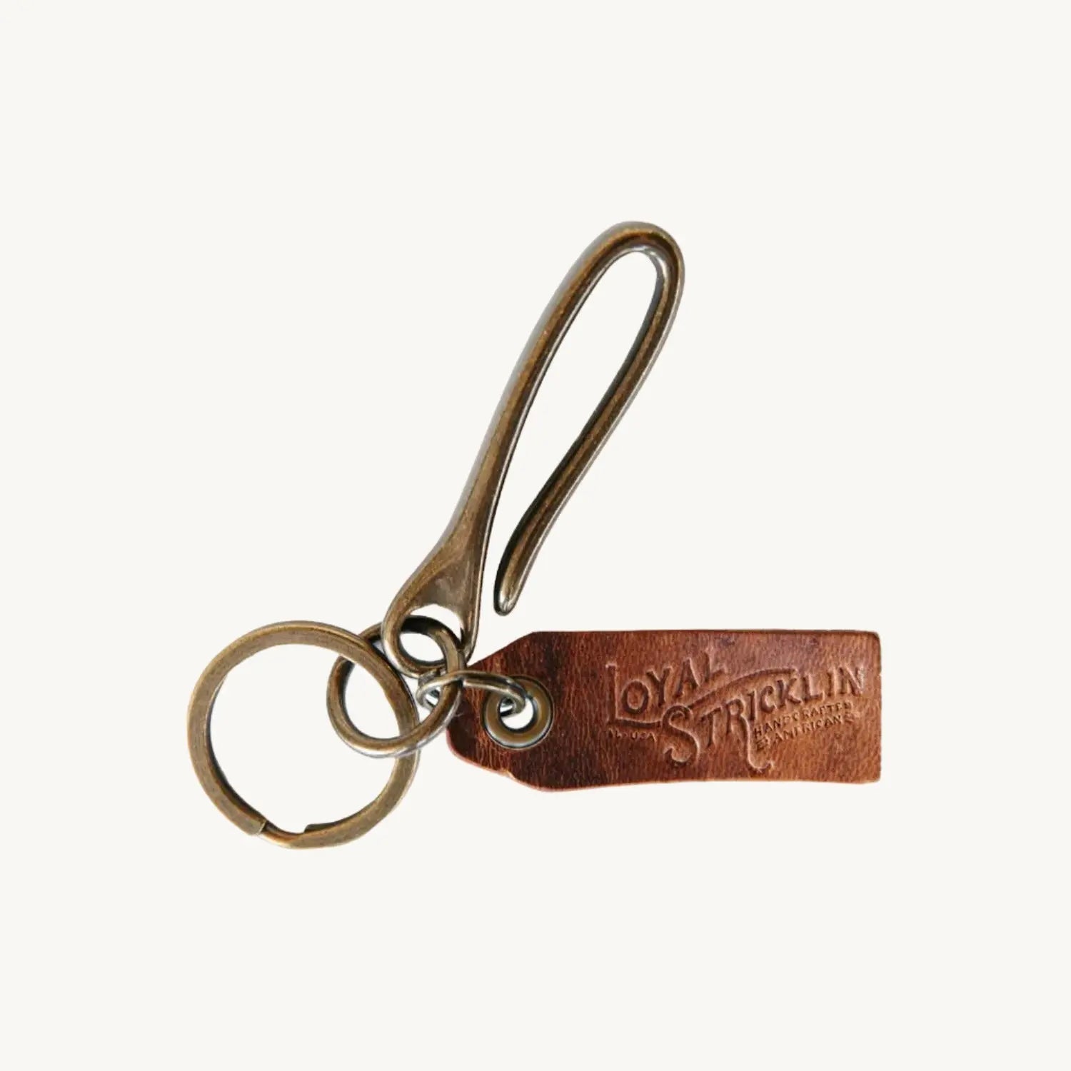 Key Hook - Antique Brass by Loyal Stricklin, Southern home decor main product photo