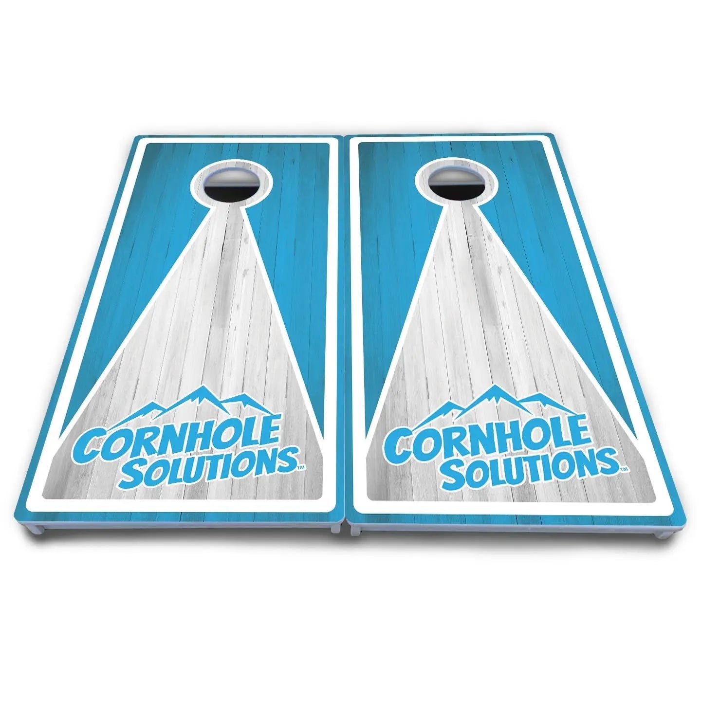 Keyhole CS Logo Cornhole Boards - All Weather Series by Cornhole Solutions, custom cornhole board detail photo 3