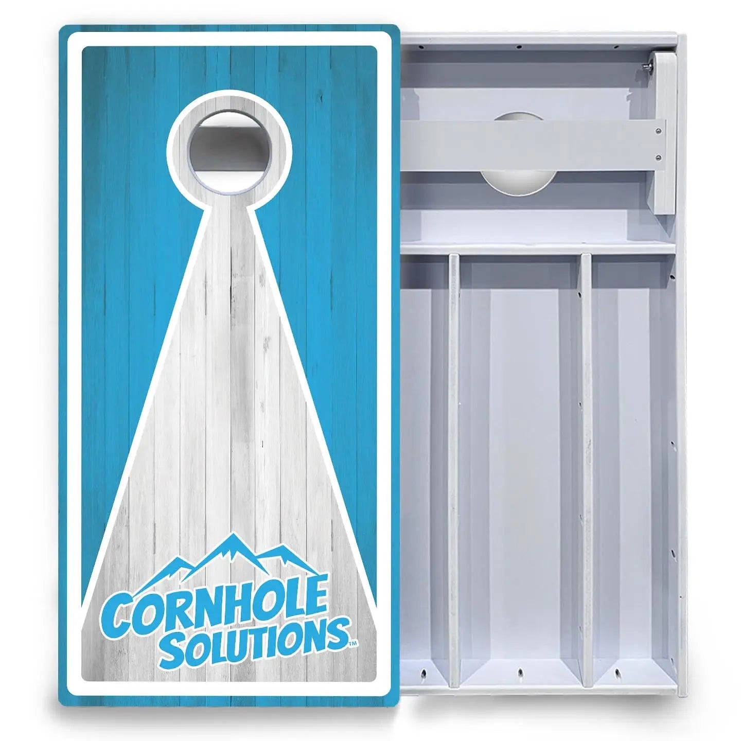 Keyhole CS Logo Cornhole Boards - All Weather Series by Cornhole Solutions, custom cornhole board detail photo 4