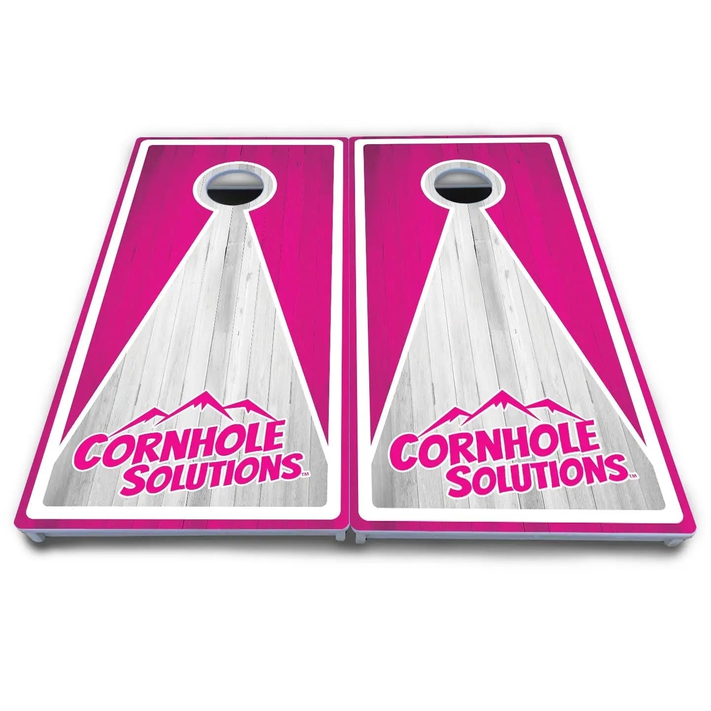 Keyhole CS Logo Cornhole Boards - All Weather Series by Cornhole Solutions, custom cornhole board detail photo 10