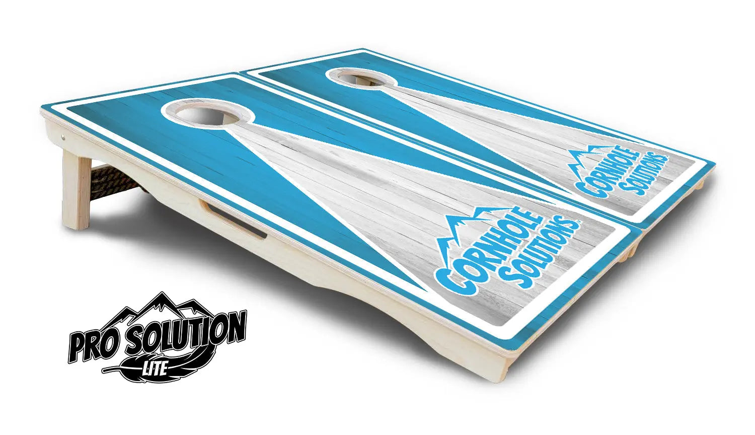 Keyhole CS Logo Cornhole Boards - Pro Solution Lite Series by Cornhole Solutions, custom cornhole board detail photo 5