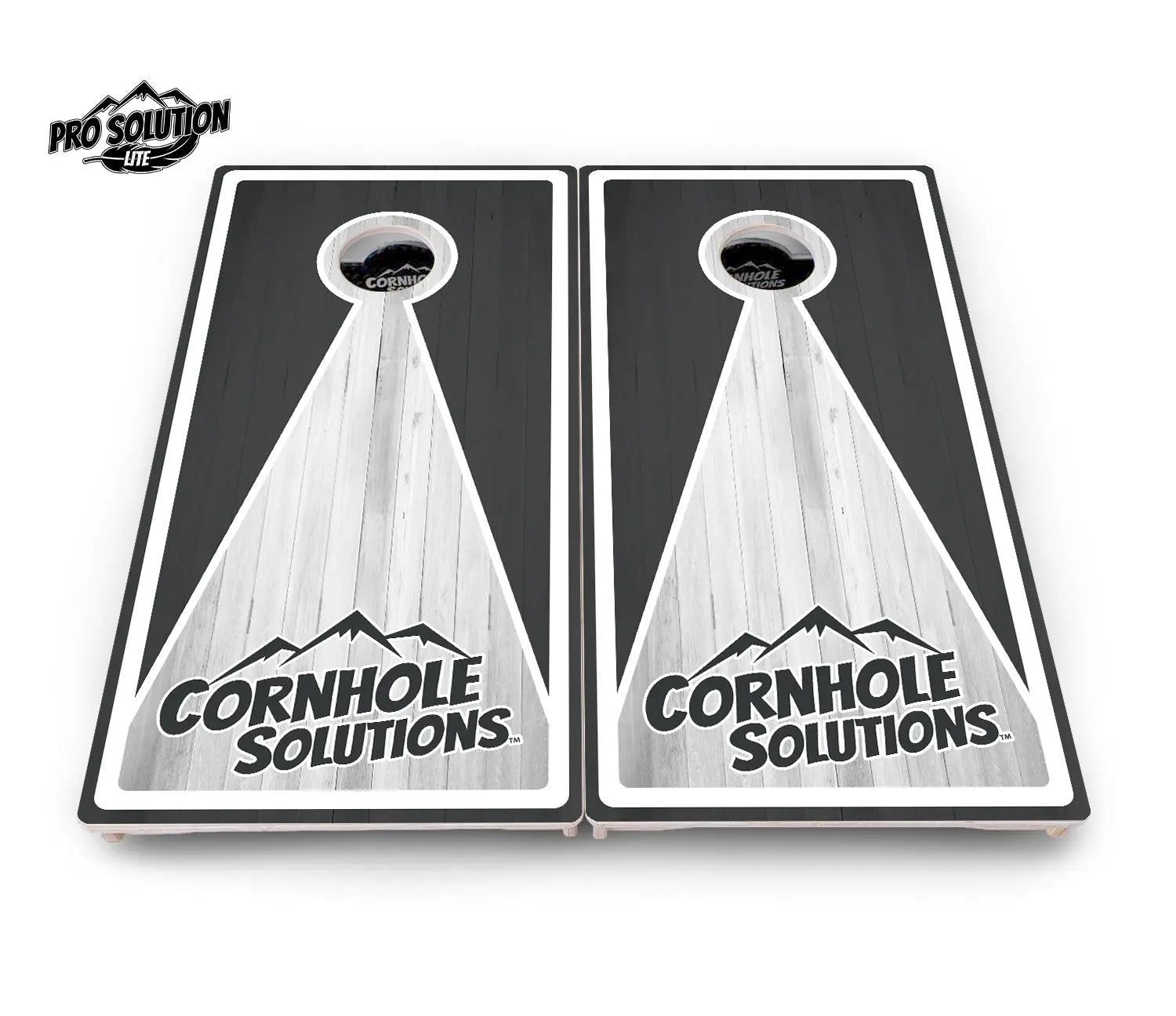 Keyhole CS Logo Cornhole Boards - Pro Solution Lite Series by Cornhole Solutions, custom cornhole board detail photo 7