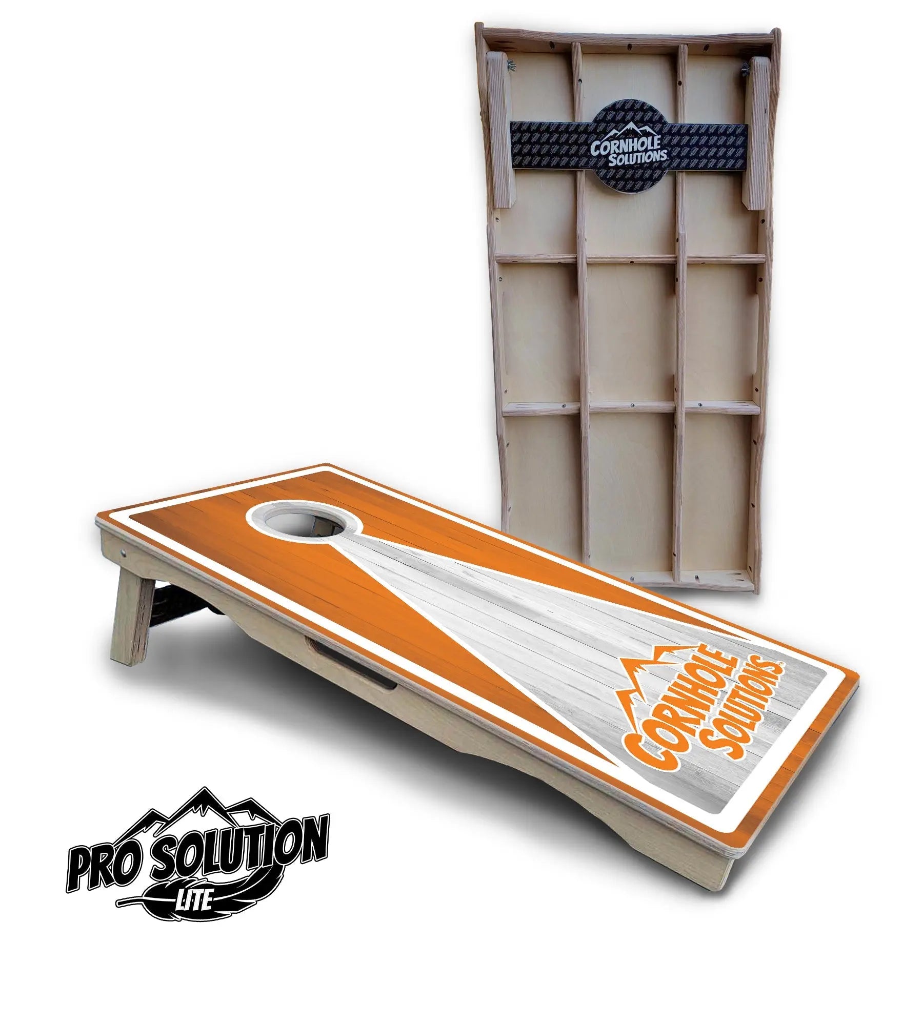 Keyhole CS Logo Cornhole Boards - Pro Solution Lite Series by Cornhole Solutions, custom cornhole board detail photo 11