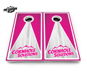 Keyhole CS Logo Cornhole Boards - Pro Solution Lite Series by Cornhole Solutions, custom cornhole board detail photo 13