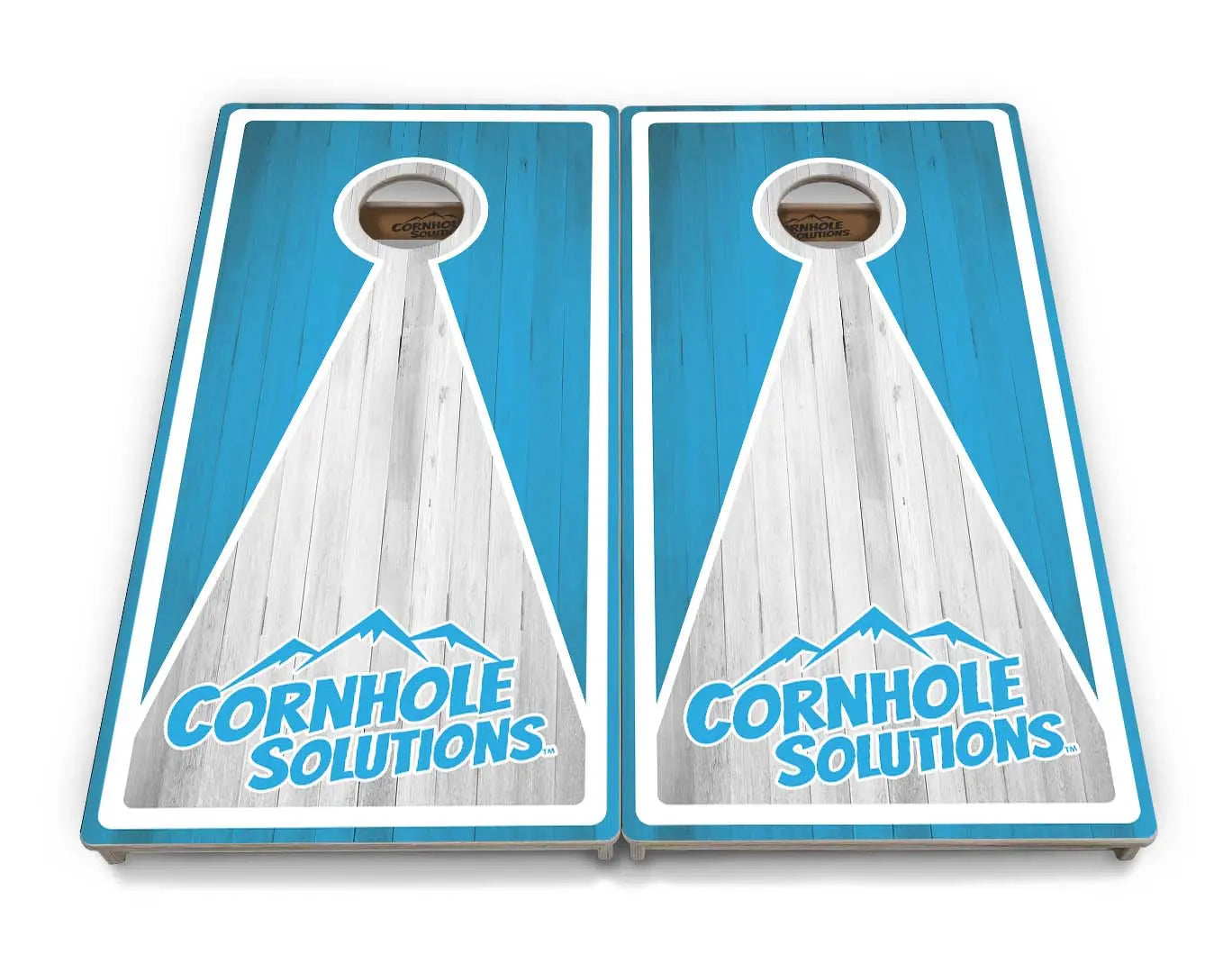 Keyhole CS Logo Cornhole Boards - Professional Tournament Series
