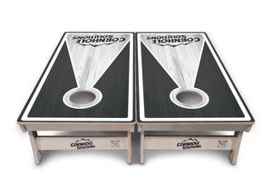 Keyhole CS Logo Cornhole Boards - Professional Tournament Series