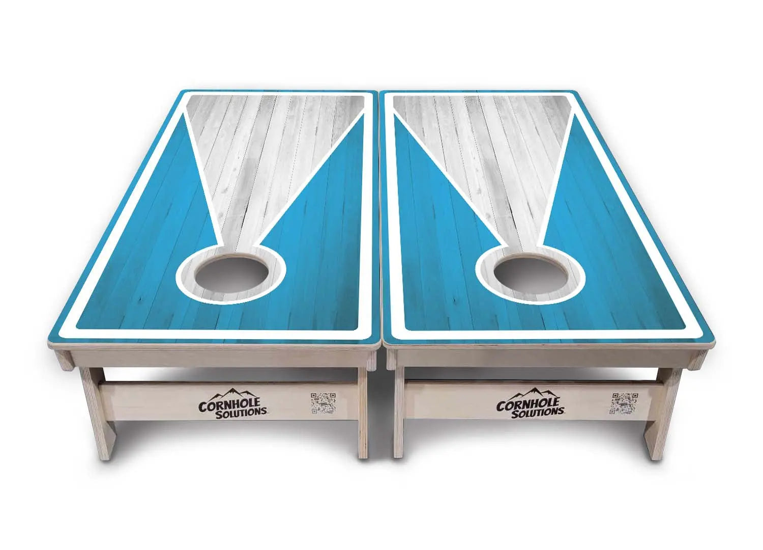 Keyhole Cornhole Boards - Professional Tournament Series by Cornhole Solutions, custom cornhole board detail photo 2