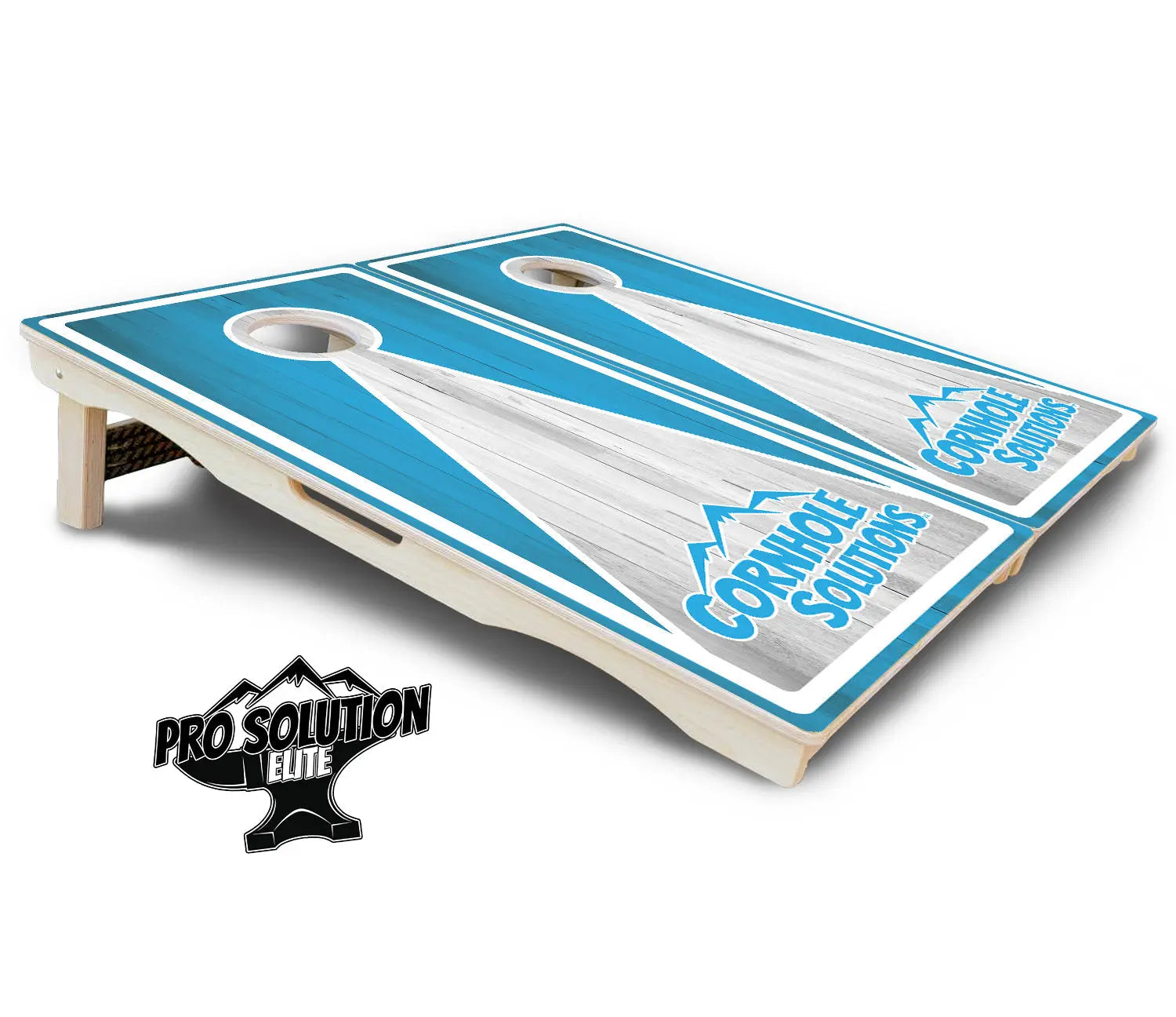 Keyhole Design Options CS Logo Cornhole Boards - Pro Solution Elite Series by Cornhole Solutions, Southern home decor detail photo 6
