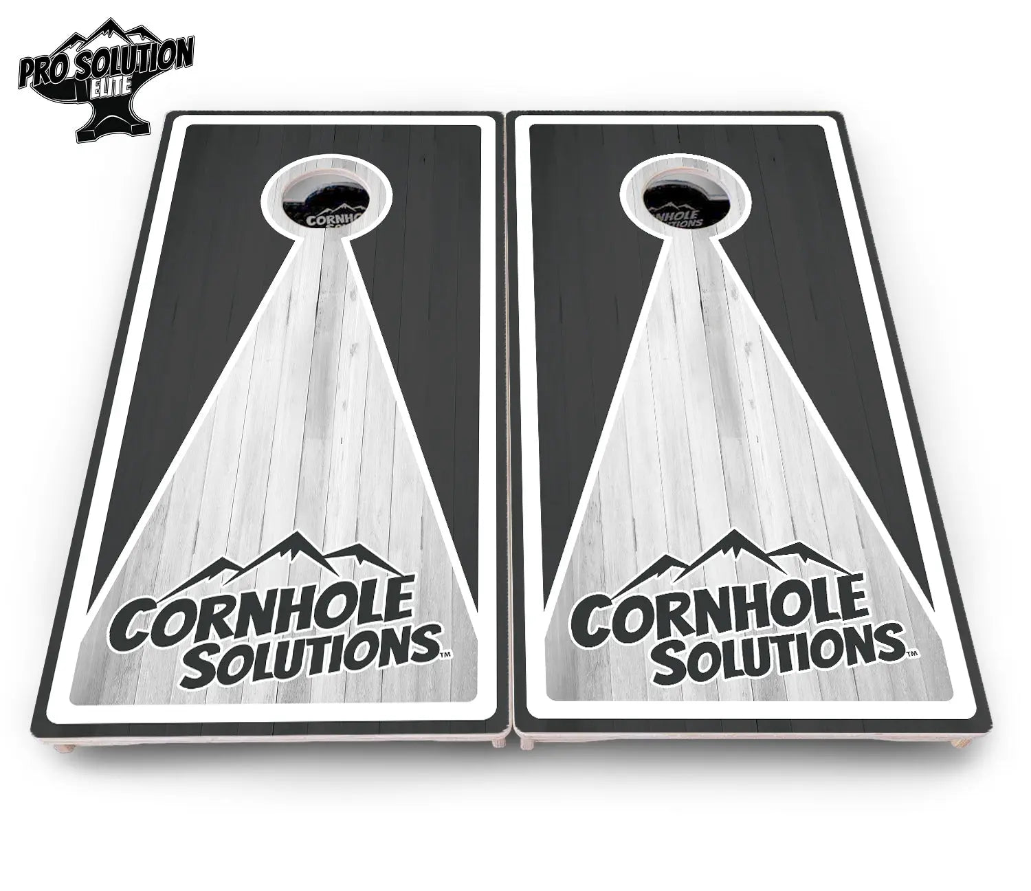 Keyhole Design Options CS Logo Cornhole Boards - Pro Solution Elite Series by Cornhole Solutions, Southern home decor detail photo 8