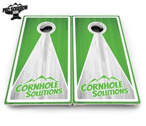 Keyhole Design Options CS Logo Cornhole Boards - Pro Solution Elite Series by Cornhole Solutions, Southern home decor detail photo 10
